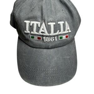 Men’s ITALIA 1861 Gray Cap - New